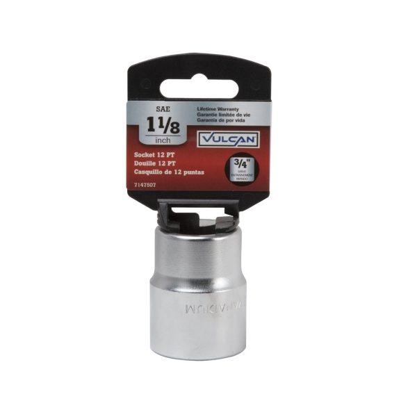 Vulcan MT-SS6036 Standard Drive Socket, 1-1 8 Inch Cheap - Image 2