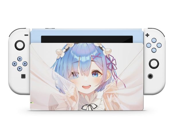 Re:Zero Rem Nintendo Switch Skin For Cheap