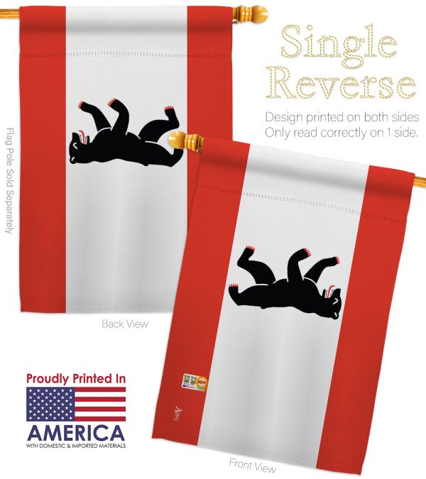 Berlin - Nationality Flags of the World Vertical Impressions Decorative Flags HG140032 Made In USA Hot on Sale - Image 3
