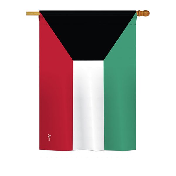 Kuwait - Nationality Flags of the World Vertical Impressions Decorative Flags HG140130 Printed In USA Discount - Image 4